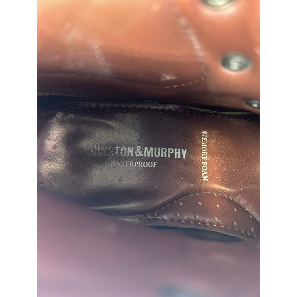Johnston And Murphy McHugh Ankle Boots Lace Up Brown Leather Waterproof Mens 10 main image 8